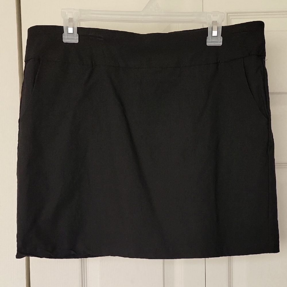 Courtenay Black Women's Pull Up Skort Size 14